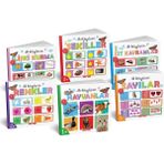 OMZ 7202 Dıytoy, Ilk Kitaplarım 6'lı Set - D07.0.7202 Kız Erkek Çocuk Oyuncak Eğitici Oyuncaklar - Çok Renkli