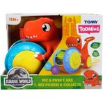 OMZ 73254 Tomy - Jurassic World Yakala Topla T-Rex 12 Ay+ Kız Erkek Çocuk Oyuncak Eğitici Oyuncaklar - Çok Renkli