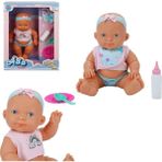 OMZ Ada Bebek Beslenme Seti 23CM Oyuncak Et Bebek Kız Erkek Çocuk Oyuncak Eğitici Oyuncaklar - Çok Renkli