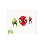 OMZ Avengers Işıklı Örümcek Adam Işıklı Hulk Işıklı Örümcek Adam Maske Seti Egitici Erkek Cocuk Oyuncak