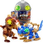 OMZ Biopod Battle Ikili Dinazor Robot Kız Erkek Çocuk Oyuncak Eğitici Oyuncaklar - Çok Renkli