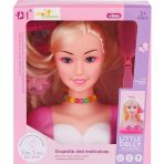 Omz Bm3319-1B Little Dolly Model Bebek Yüzü - Limon Oyuncak Kız Erkek Çocuk Oyuncak Eğitici Oyuncaklar