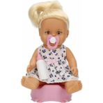 OMZ Boubou Altını Islatan Bebek Seti 30CM Kız Erkek Çocuk Oyuncak Eğitici Oyuncaklar - Çok Renkli