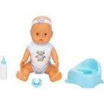 OMZ Boubou Sesli Altını Islatan Bebek Seti 30CM - S00003451 Kız Erkek Çocuk Oyuncak Eğitici Oyuncaklar - Çok Renkli