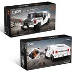 OMZ C55022W Cada Humvee Jeep Blok Seti 328 Parça-Vagon Life Kız Erkek Çocuk Oyuncak Eğitici Oyuncaklar - Çok Renkli