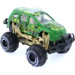 OMZ Çek Bırak Mini Off Road Yeşil Polis Aracı Kız Erkek Çocuk Oyuncak Eğitici Oyuncaklar - Çok Renkli
