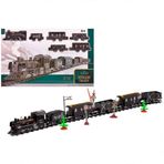 Omz Classic Steam Pilli Tren Seti 40 Parça 1603C Kız Erkek Çocuk Oyuncak Eğitici Oyuncaklar