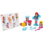 OMZ Crafy Winx Sihirli Salon Oyun Hamur Seti 15 Parça Kız Erkek Çocuk Oyuncak Eğitici Oyuncaklar - Çok Renkli