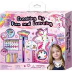 OMZ Creating By Fun And Learning Kırtasiye Seti Kız Erkek Çocuk Oyuncak Eğitici Oyuncaklar - Çok Renkli