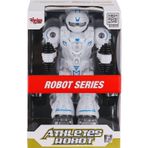Omz Df-6026 Işıklı Ve Müzikli Hareketli Atletik Sporcu Robot -Vardem Oyuncak Kız Erkek Çocuk Oyuncak Eği