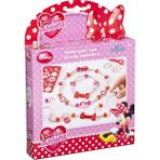 OMZ Disney Minnie Kolye-Bileklik Tasarım Seti Kız Erkek Çocuk Oyuncak Eğitici Oyuncaklar - Çok Renkli