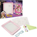 Omz Doodle 3D Sihirli Çizim Tahtası Pembe Veya Beyaz Kız Erkek Çocuk Oyuncak Eğitici Oyuncaklar