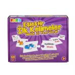 Omz Edu-1015 Eşleştir İlk Kelimeler -Chiva Kız Erkek Çocuk Oyuncak Eğitici Oyuncaklar