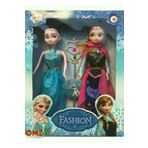 OMZ Elsa Ve Anna 2 Li Büyük Boy 29cm Frozen Girls Egitici Oyuncak Kız Cocuk Erkek Cocuk Montessori Oyu