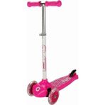 OMZ Evo Işıklı 3 Tekerlekli Pembe Scooter Kız Erkek Çocuk Oyuncak Eğitici Oyuncaklar - Çok Renkli