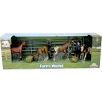 OMZ Farm World Çiftlik Hayvanları Oyun Seti Kız Erkek Çocuk Oyuncak Eğitici Oyuncaklar - Çok Renkli