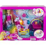 Omz Gtg01 Barbie, Bebek Ve Tek Boynuzlu At, Dreamtopia Hayaller Ülkesi Kız Erkek Çocuk Oyuncak Eğitici O