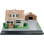 OMZ Hızlı & Öfkeli Nano Dom'un Evi Diorama Modellemesi Kız Erkek Çocuk Oyuncak Eğitici Oyuncaklar - Çok Renkli