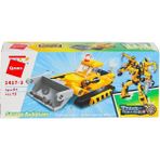 OMZ KP-1417 Keeppley Inşaat Blok Seti -Vagon Life Kız Erkek Çocuk Oyuncak Eğitici Oyuncaklar - Çok Renkli