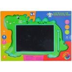 OMZ LC-31068 Sevimli Dinazor Çizim Tableti 10 Inç Kız Erkek Çocuk Oyuncak Eğitici Oyuncaklar - Çok Renkli