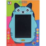 OMZ LC-31070 Kedi Çizim Tableti 8.5 Inç Kız Erkek Çocuk Oyuncak Eğitici Oyuncaklar - Çok Renkli