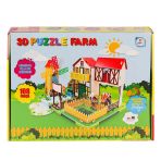 Omz Lc0115 3D Boyutlu Çiftlik Puzzle -Laçokids Kız Erkek Çocuk Oyuncak Eğitici Oyuncaklar