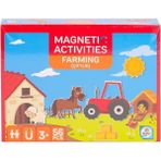OMZ LC7984 Manyetik Aktivite Çiftlik -Lç Kız Erkek Çocuk Oyuncak Eğitici Oyuncaklar - Çok Renkli