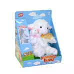 Omz M-1117526-12 Yavrulu Masal Anlatan Kuzu Peluş -Brl Kız Erkek Çocuk Oyuncak Eğitici Oyuncaklar