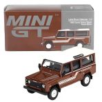 Omz Mini Gt 1-64 Land Rover Defender 110 1985 County Station Wagon Russet Brown Kız Erkek Çocuk Oyuncak