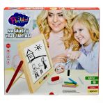 Omz Playwood Ahşap Masaüstü Yazı Tahtası Kız Erkek Çocuk Oyuncak Eğitici Oyuncaklar