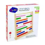 Omz Playwood Kutuda Ahşap Büyük Abaküs Kız Erkek Çocuk Oyuncak Eğitici Oyuncaklar