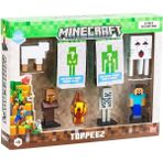 OMZ Pmı MC2070 Minecraft 3D Figür Toppeez 8li Delüks Set Kız Erkek Çocuk Oyuncak Eğitici Oyuncaklar - Çok Renkli