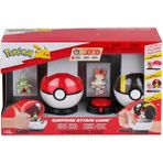 OMZ Pok PKW2474 Pokemon Sürpriz Atak Oyun Seti Seri 1 Asorti Kız Erkek Çocuk Oyuncak Eğitici Oyuncaklar - Çok Renkli
