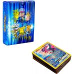 OMZ Pokemon Starter 3D Oyun Kartları Paketi Kız Erkek Çocuk Oyuncak Eğitici Oyuncaklar - Çok Renkli