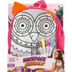 Omz Pretty Pinky Boyanabilir Desenli Baykuş Sırt Çantası Kız Erkek Çocuk Oyuncak Eğitici Oyuncaklar
