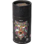 OMZ RD5643 Redka Wooden Jigsaw Puzzle Kız Erkek Çocuk Oyuncak Eğitici Oyuncaklar - Çok Renkli