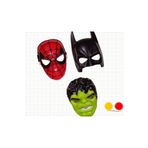 OMZ Spiderman Örümcek Adam Batman Ve Hulk 3lü Maske Seti Kız Erkek Cocuk Egitici Montessori Oyuncaklar
