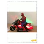 OMZ Spiderman Pilli Işıklı Motorlu Örümcek Adam Kız Erkek Cocuk Egitici Montessori Oyuncaklar