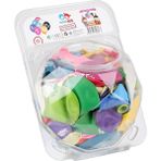OMZ STR-122 Kids Kids Iyiki Doğdun Balon 100LÜ Koli 36 Pk Kız Erkek Çocuk Oyuncak Eğitici Oyuncaklar - Çok Renkli