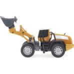 OMZ Sürtmeli Model Iş Makinası Dozer Kız Erkek Çocuk Oyuncak Eğitici Oyuncaklar - Çok Renkli