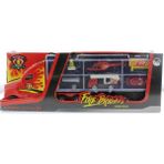 OMZ Taşınabilir Die Cast Metal Araçlı Itfaiye Kamyonu Kız Erkek Çocuk Oyuncak Eğitici Oyuncaklar - Çok Renkli