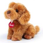 Omz Trudi Peluş Toy Poddle Oliver Oturan Köpek 20Cm Kız Erkek Çocuk Oyuncak Eğitici Oyuncaklar