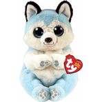 Omz Ty Beanie Babies Mavi Peluş Husky Köpek Thunder 15Cm Kız Erkek Çocuk Oyuncak Eğitici Oyuncaklar