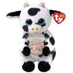Omz Ty Beanie Bellies Oturan Peluş İnek Herdly 21Cm Kız Erkek Çocuk Oyuncak Eğitici Oyuncaklar