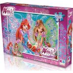 Omz Wınx 714 Puzzle 100/Wınx Puzzle 100 Parça Kız Erkek Çocuk Oyuncak Eğitici Oyuncaklar