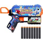 OMZ X-Shot Skins Sonic Dart Fırlatıcı 8 Dartlı Kız Erkek Çocuk Oyuncak Eğitici Oyuncaklar - Çok Renkli