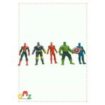 OMZ Yenilmezler Oyuncak Hulk Thanos Ironman Örümcek Adam 5Li Set Erkek Cocuk Egitici Montessori Oyuncak