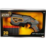 Omz Zapp Toys 20 Mermili Sünger Dart Atan Silah 28cm Kız Erkek Çocuk Oyuncak Eğitici Oyuncaklar