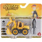OMZ ZN-3211 Sök Tak Iş Makineleri -Zeon Kız Erkek Çocuk Oyuncak Eğitici Oyuncaklar - Çok Renkli
