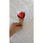 On Adet Tekli Lale Buketi Nişan, Söz, Kına, Düğün, Hediyelik - Kırmızı